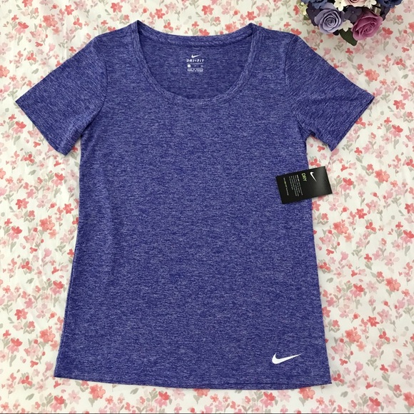 Nike Tops - Nike dri-fit workout tee purple Nike Tops - Nike dri-fit workout tee purple